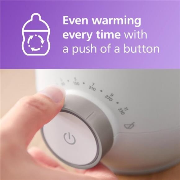 Philips Avent Premium Fast Bottle Warmer, with Smart Temperature Control, Water - Picture 4 of 7